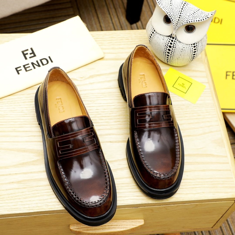 F**di leather shoes